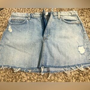 Hudson denim skirt